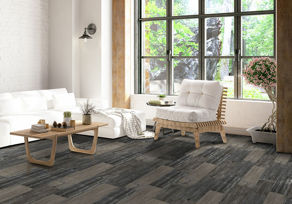BlackTex Vinyl Flooring by Beauflor Twenty & Oak
